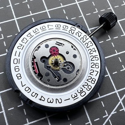 Swiss ETA 805.112 Quartz Movement 3 Hands Date at 4:30