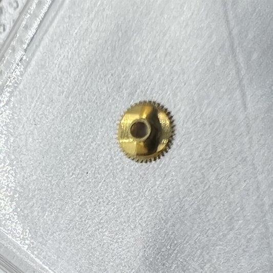 Hour wheel watch part for ETA 280.002 quartz movement, precise fit for timekeeping adjustments.