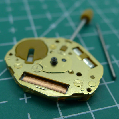 Miyota GL30 quartz watch movement with gold hands, precision timing for watch accessories by Miyota.