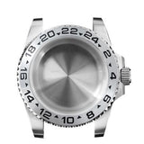 40MM Sapphire Glass Watch Case 316L Stainless Steel Watch Case for NH35 NH36
