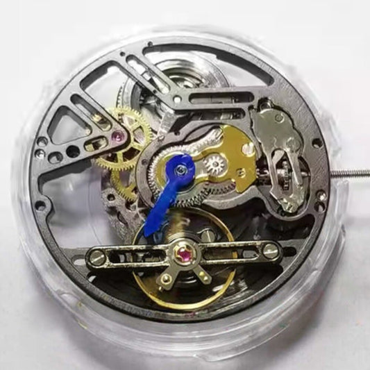 China Made LB20 Hollow 3 Zeiger Schwarz Automatisches mechanisches Uhrwerk Uhrenteil