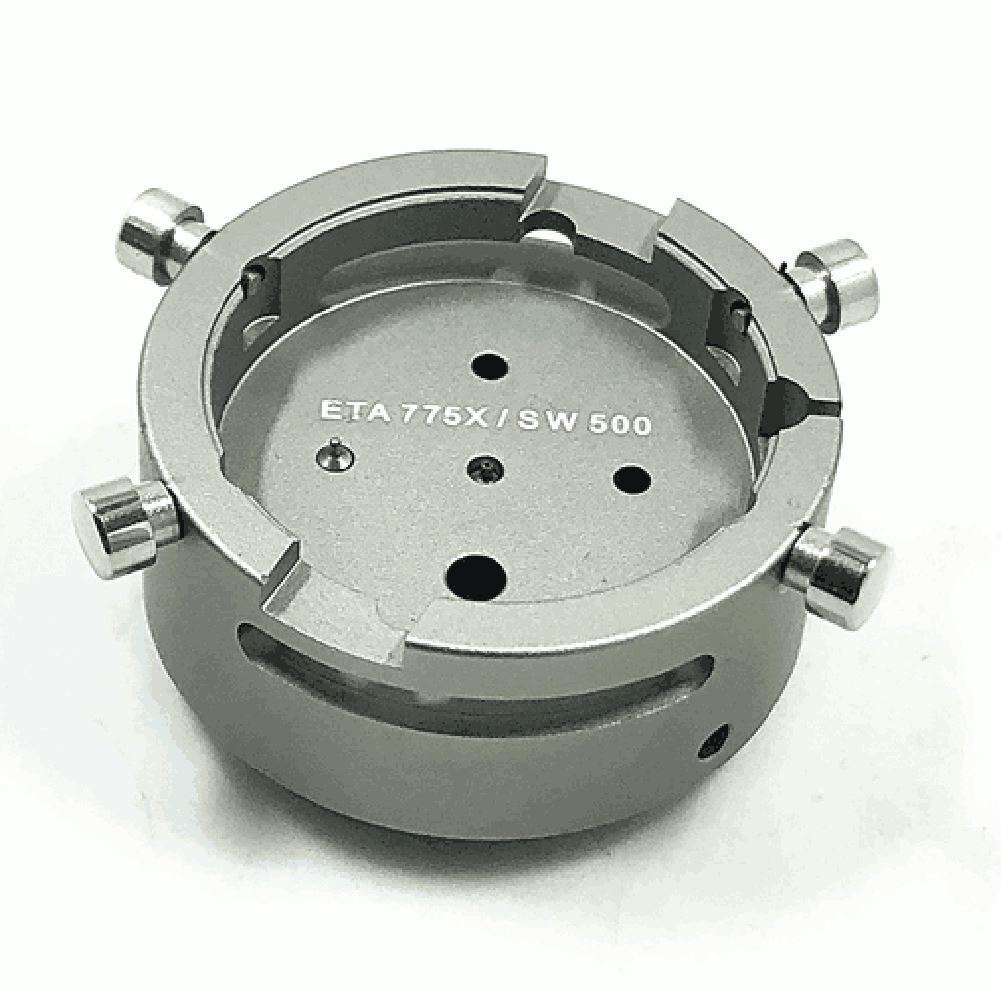 7750-53 standard watch movement holder securely supports ETA 7750 for accurate repair and assembly.