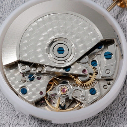 7750 Chronograph watch with automatic movement, small seconds, and single date display