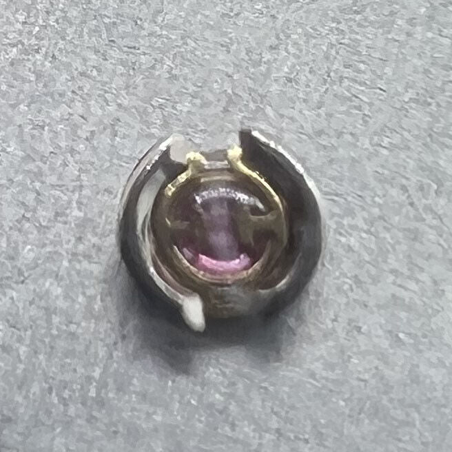 New Balance wheel absorber plate cap jewel by ETA for CAL.595.2/592.2 watch movement, precision part