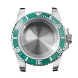 40MM Sapphire Glass Watch Case 316L Stainless Steel Watch Case for NH35 NH36
