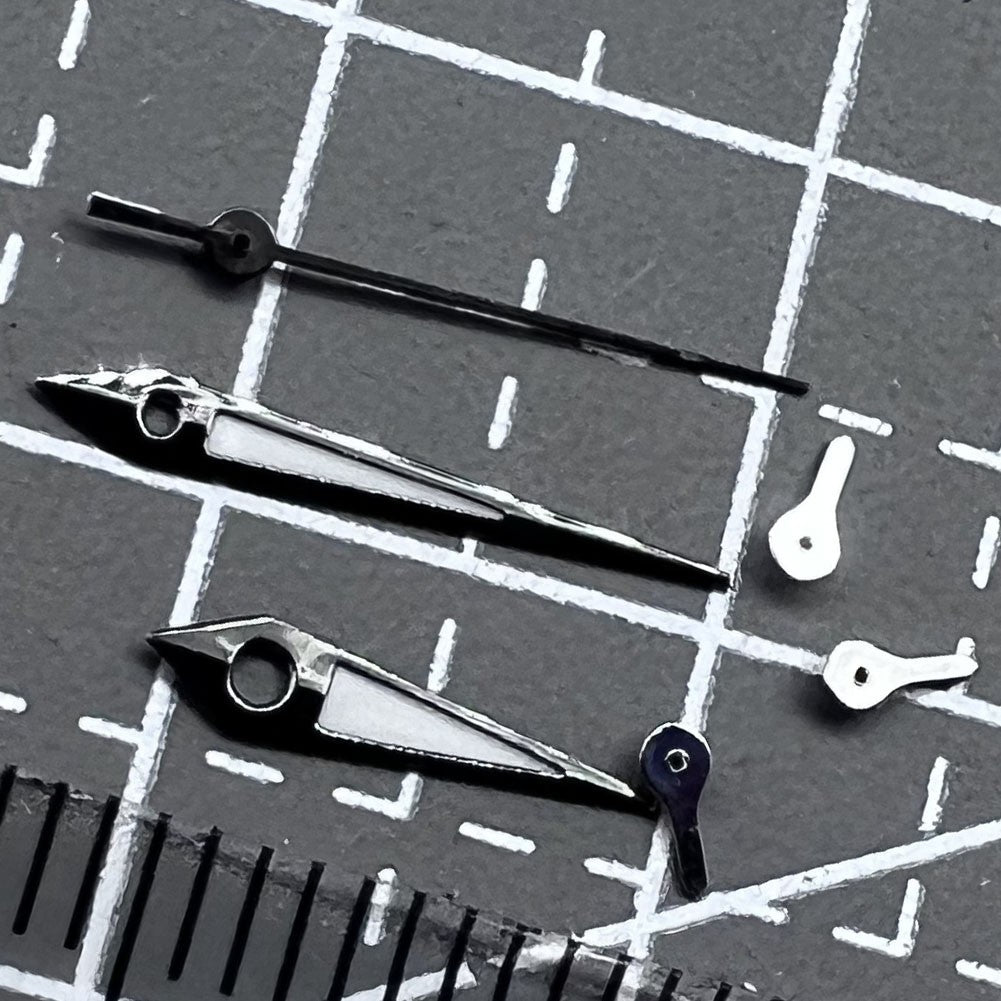 2 Sets Pack Weiße Kleine Zeiger Für Second Hand Uhren X3J X9J X7J X3N X9N