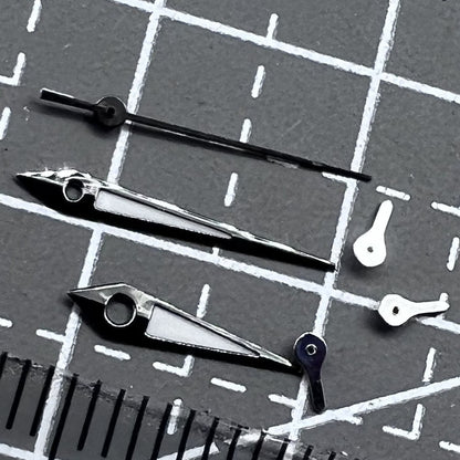 2 Sets Pack Weiße Kleine Zeiger Für Second Hand Uhren X3J X9J X7J X3N X9N