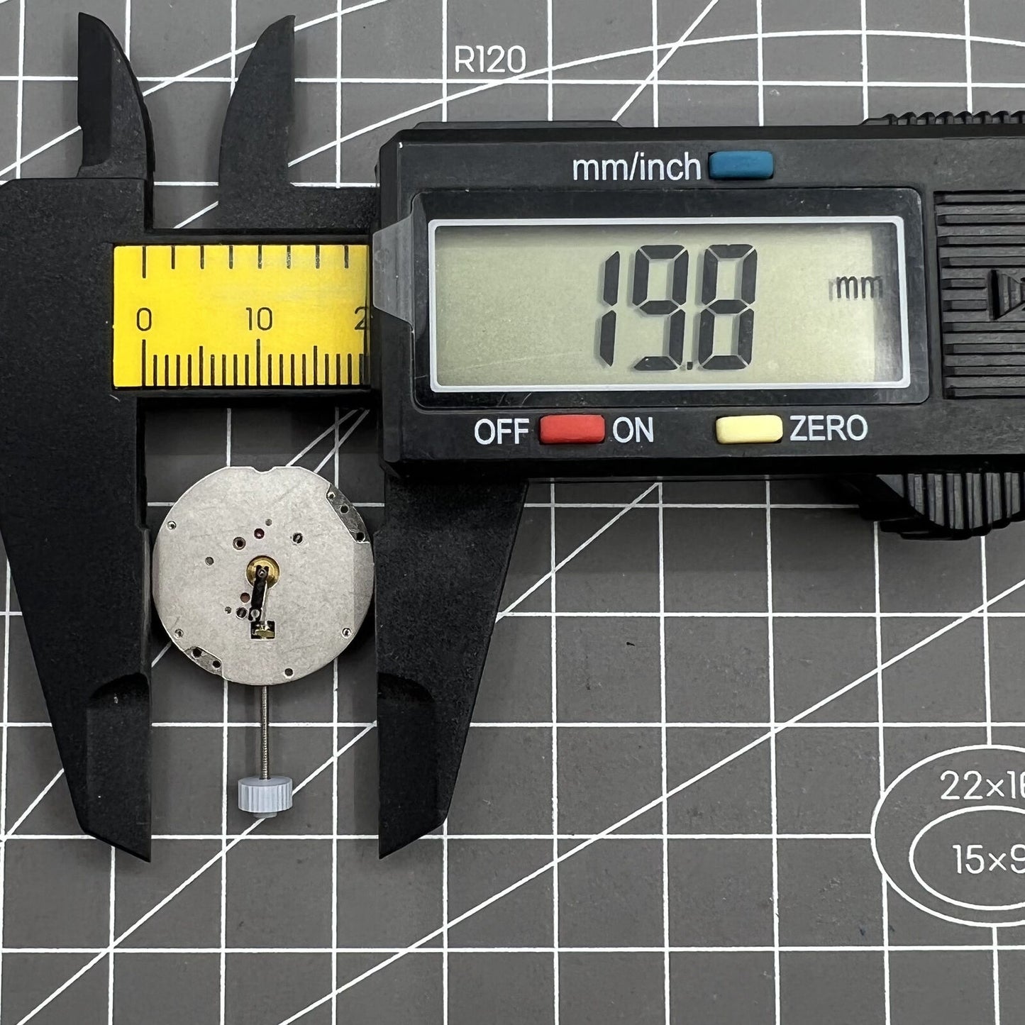 Swiss Ronda 783 quartz watch movement, reliable precision mechanism by Ronda for watch repairs and accessories.