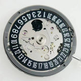 Japan Made Black NH35 Self-winding Automatic Mechanical Watch Movement Date At 6