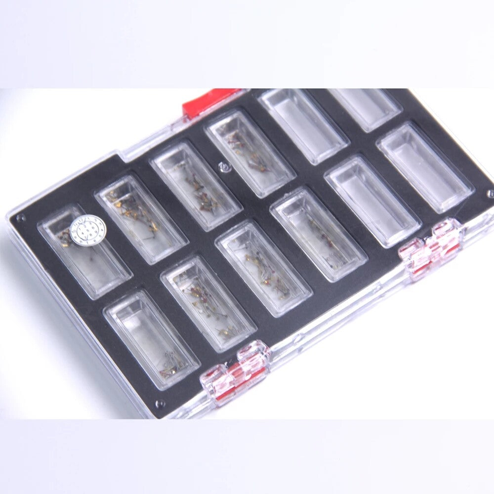 Multi-color mini second hands AC-6015, ideal for precise watch repairs and customizations.
