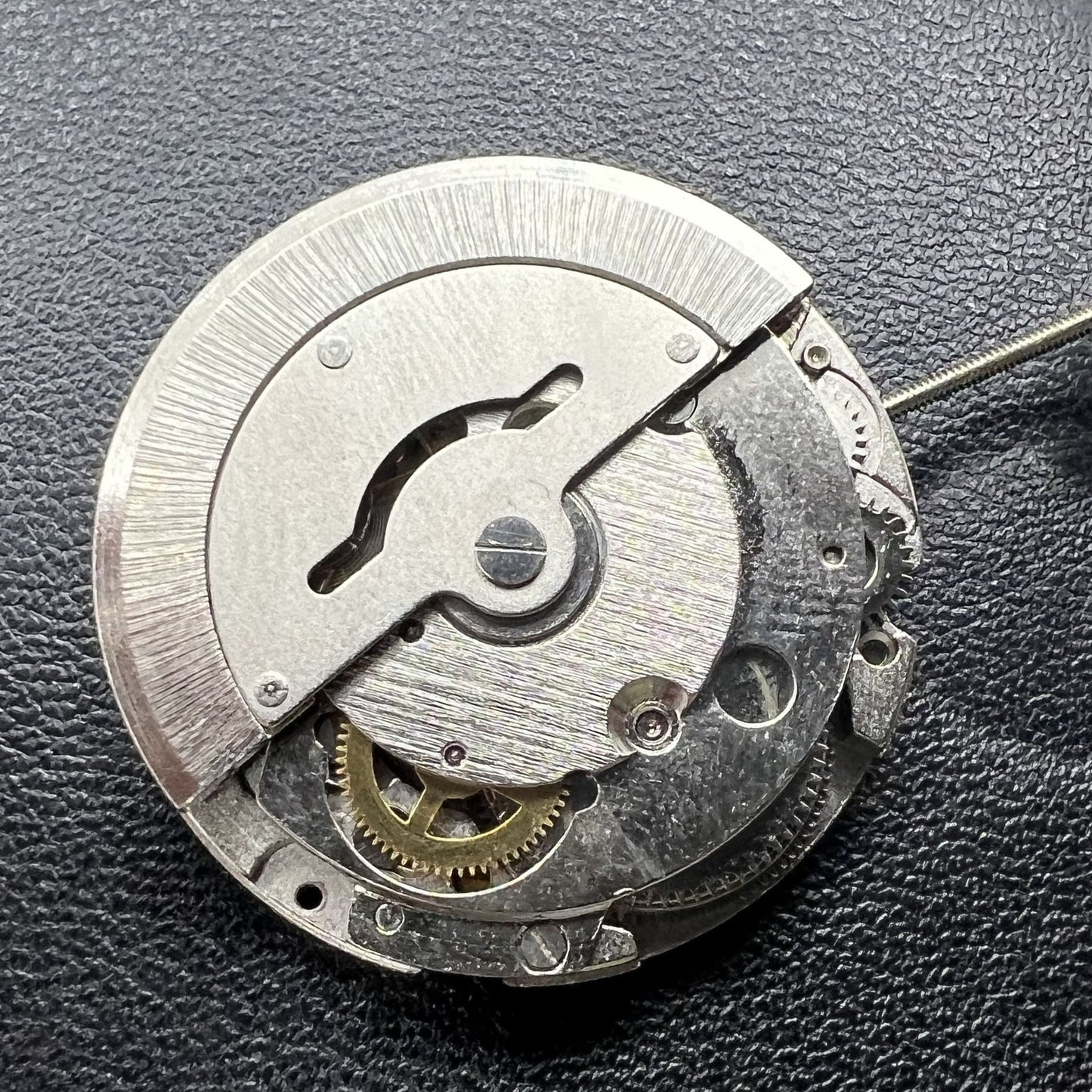 GMT Mechanical Movement Black Day Date Calendar at 6 For 2813