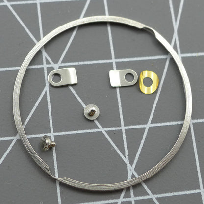 Case Cushion Mount Spacer Ring Fixing Ring with Screws+clamps for ETA2824 2836