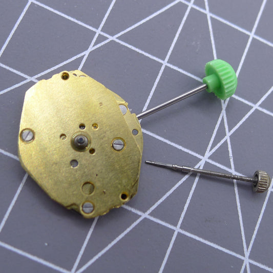 Genuine Miyota 4T48 Japan quartz movement with 2 hands, ideal for watch repair and replacement.
