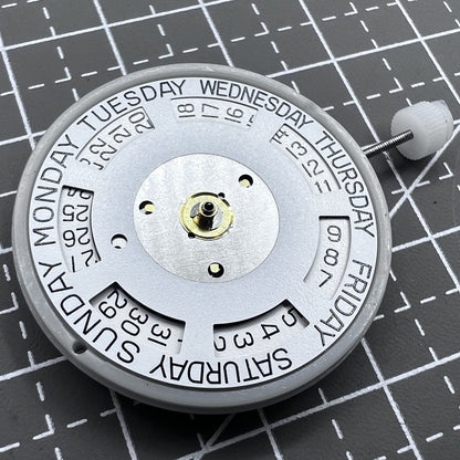 Mouvement automatique Seagull 2834-2, jour et date, remplace le mouvement ETA2834-2