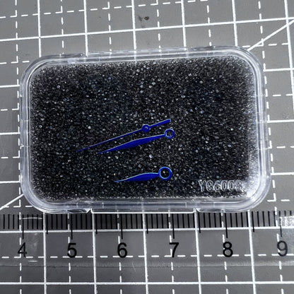 Blau 3 Zeiger Uhr Hände Set für Miyota 9015 Stunden Minuten Sekunden Uhrwerk