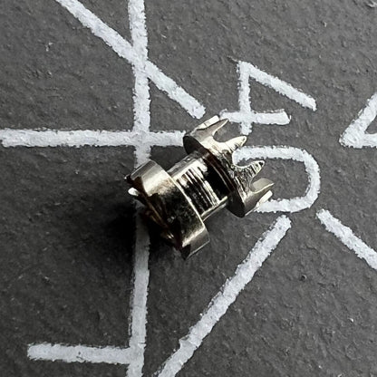 2 Stück Silber Ersatz Schiebepinion Kupplung für ETA6497 ST3600 Uhrwerk