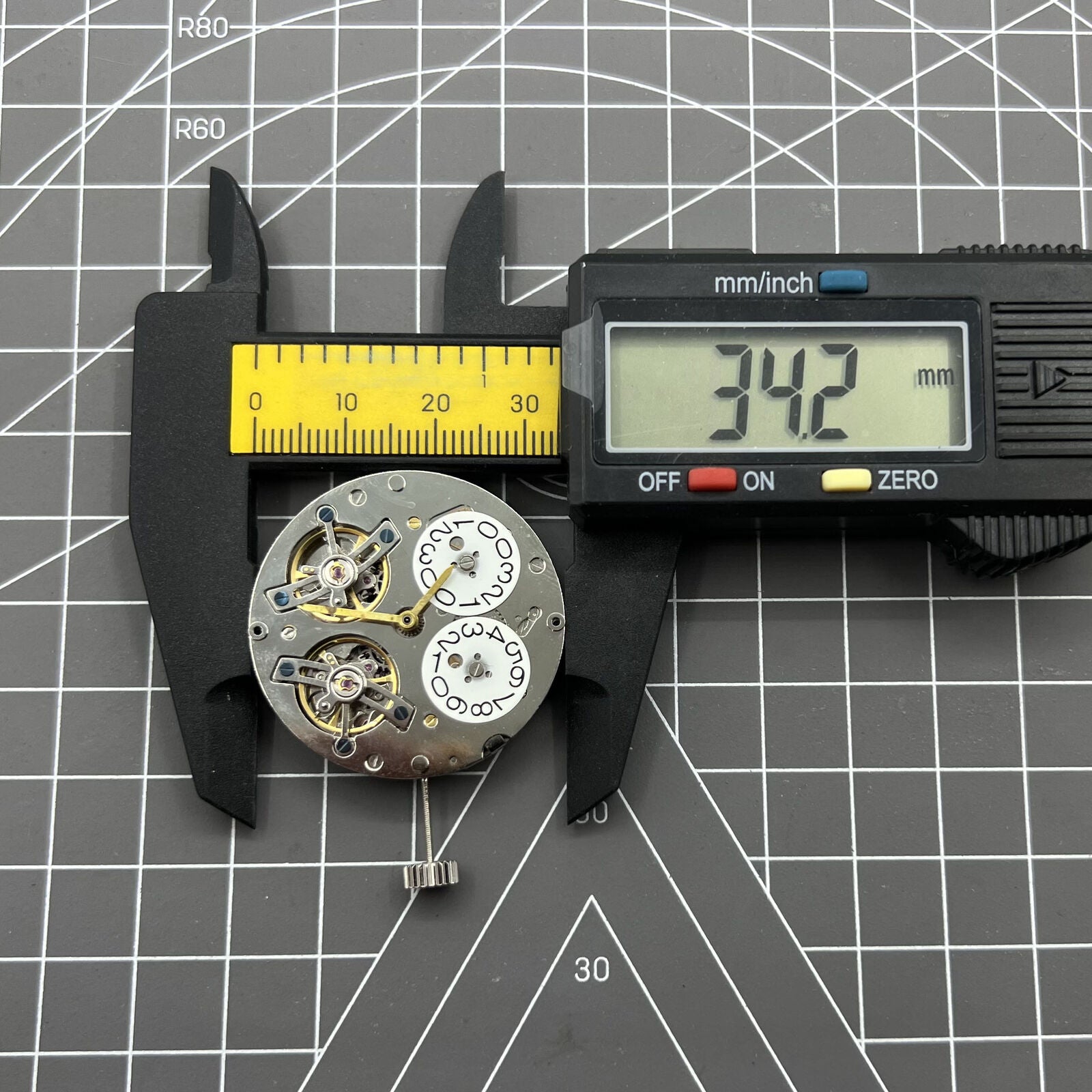 Double Balance Wheel wristwatch TL3303, featuring Big D12 automatic mechanical movement and sleek design.