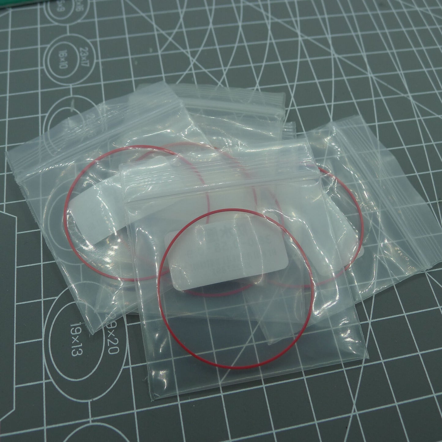 Teflon watch gasket O-ring set (27-39mm) for Tissot T063, T035, 1853, T099, T028, T41 models