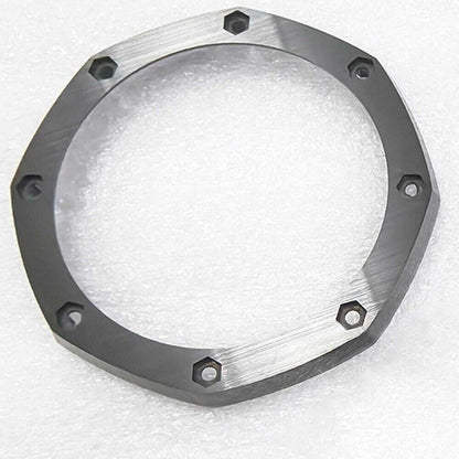 Lunette de montre en céramique gris foncé de 44 mm pour montre JF APF Factory AP26400 