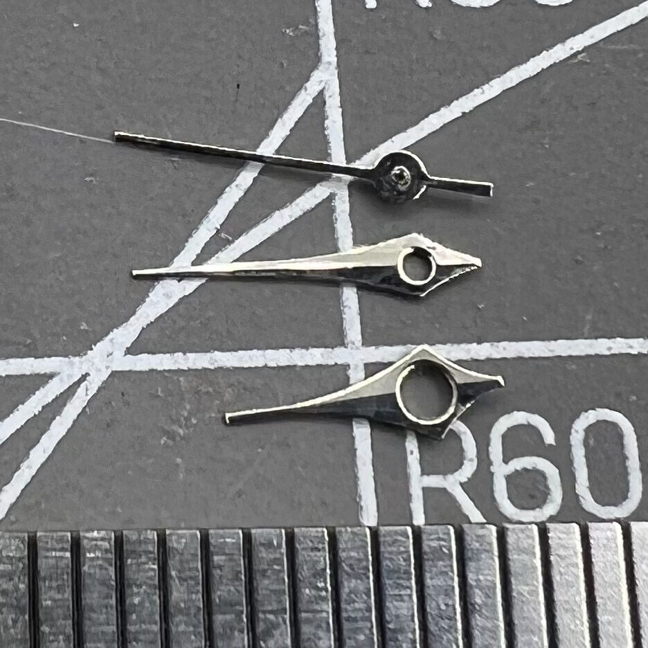 Silbernes Uhrzeiger-Set für Miyota 2035 Uhrwerk Nr. 1230
