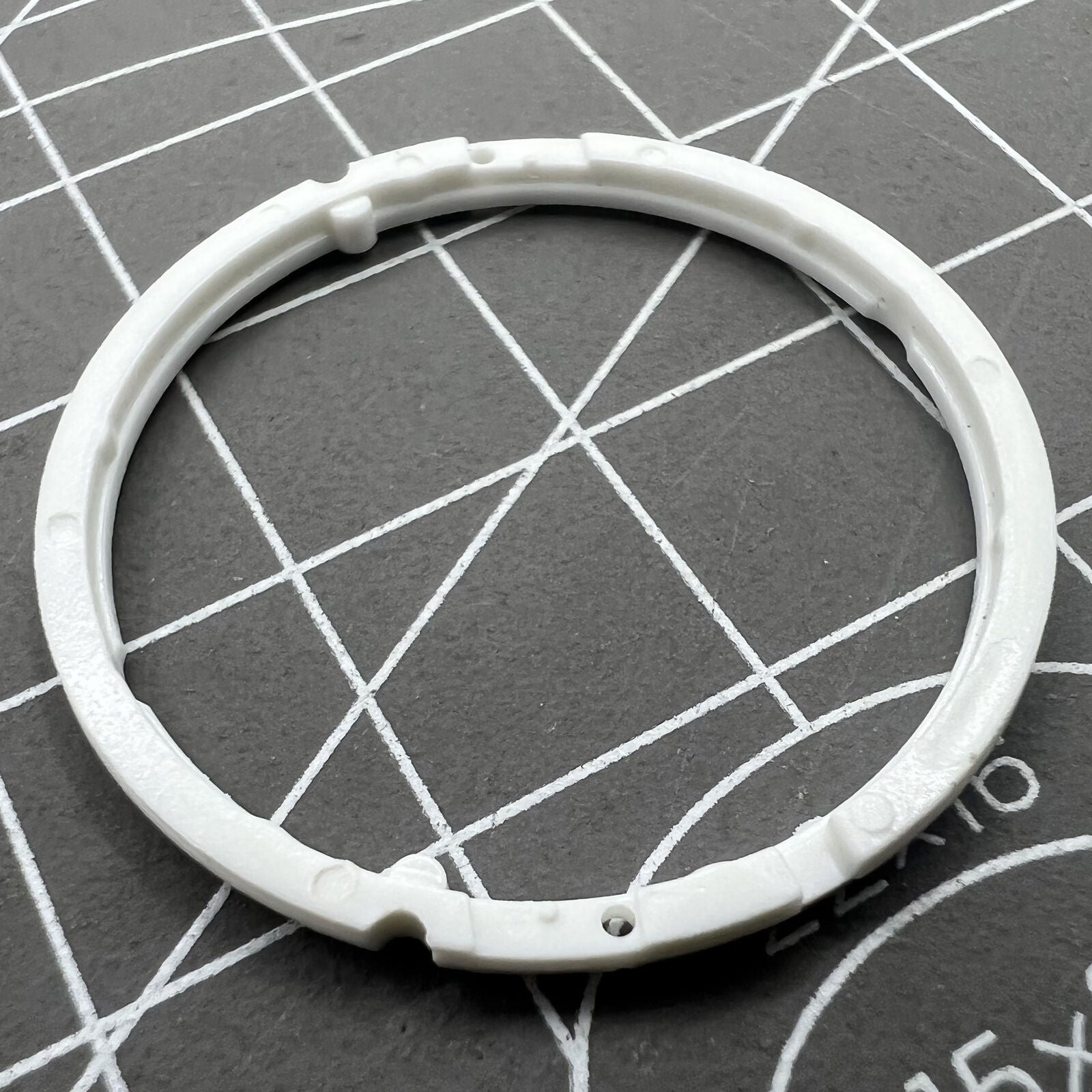Watch case mounting spacer ring, precision fit for ETA 2824/2836/2846 movements