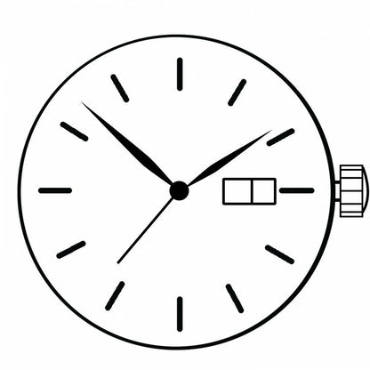 Hattori Epson TMI VX43 VX43E Watch Quartz Movement Japan Made
