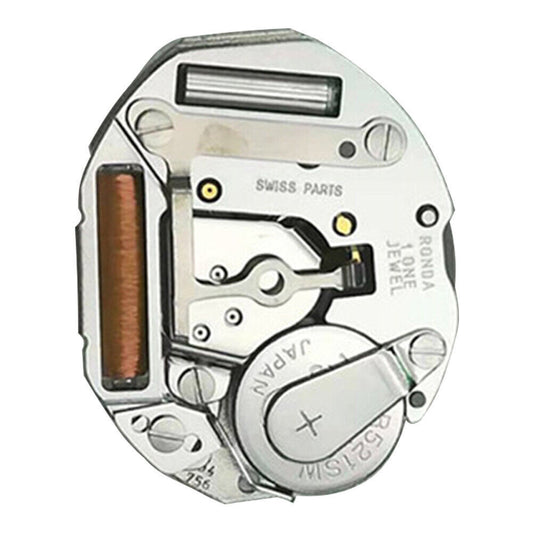 Mouvement de montre à quartz Ronda 756 à 2 aiguilles