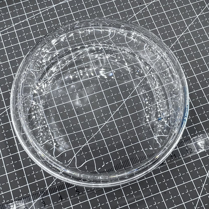 90mm Glass Watch Oil Benzine Cup with Anti-Leak Cover Tool