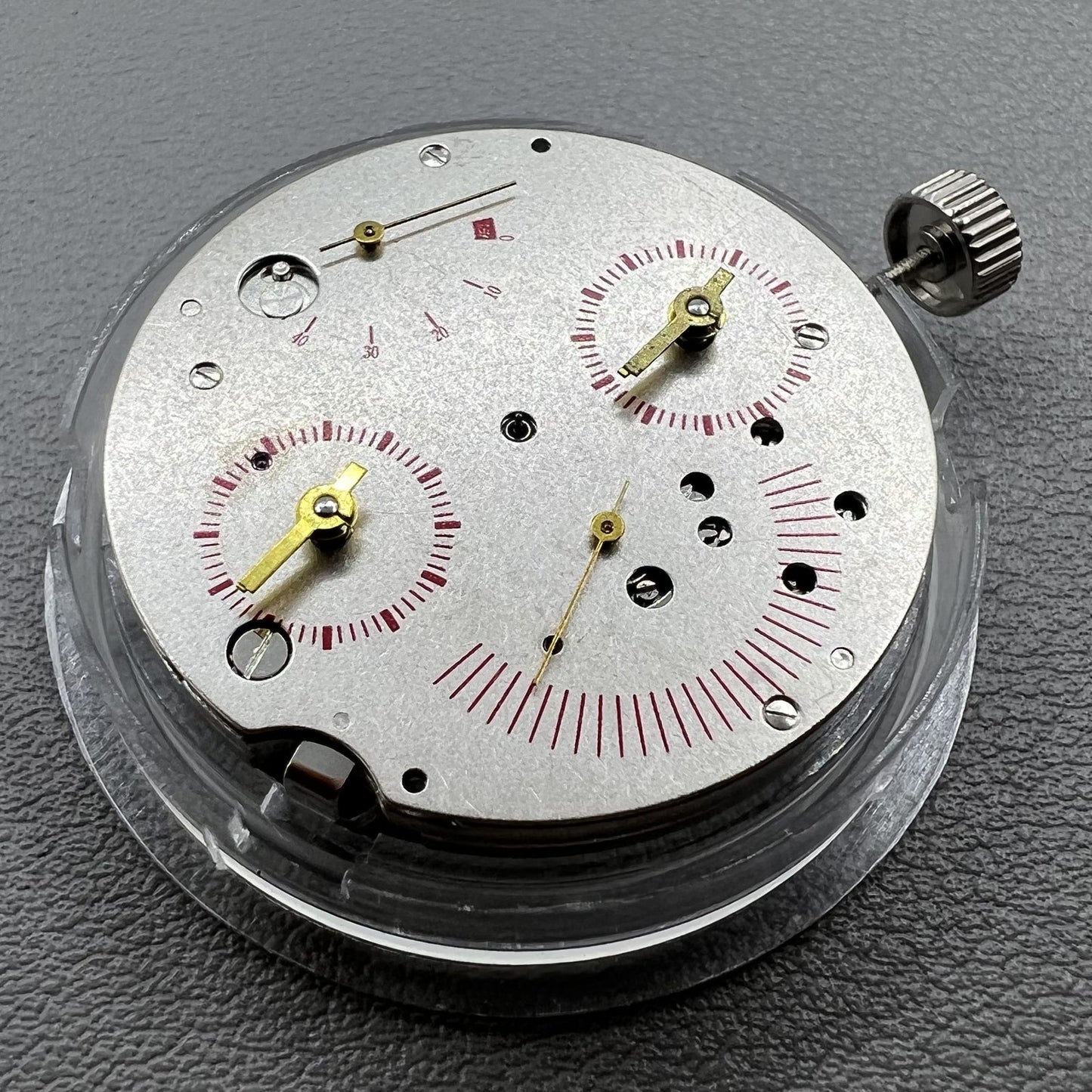 ST25 mechanisches Automatik-Uhrwerk mit Multifunktion und Zweizeitzonenanzeige, ideal f�r Reisende.