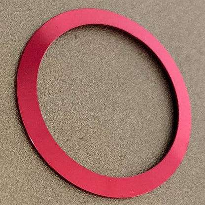 Insert de lunette de montre en aluminium 38 mm/30,5 mm sans biseau sculpté, pièces de montre