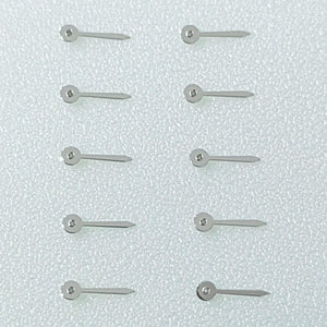 10pcs 4mm Silver Small Second Hands for Miyota OS10 OS20 Movement Watch Part