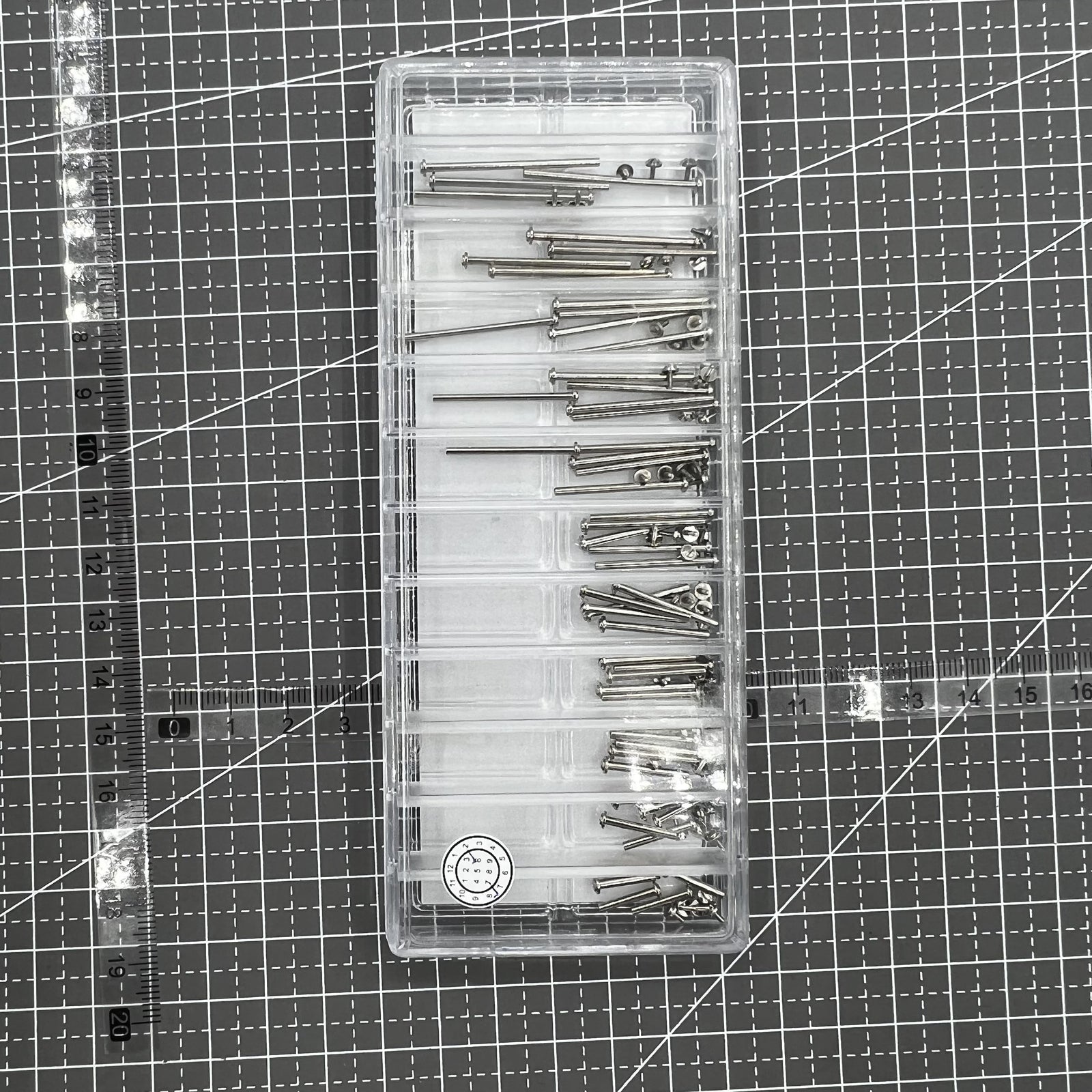 Messing Uhrenarmband Schraubenstift 15mm Edelstahl f�r Gr��en 8-28mm, robust und langlebig, ideal f�r Uhrenarmb�nder.