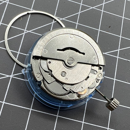 Seagull TY2806 ST1612 automatic watch movement with date, precise mechanical gear system.