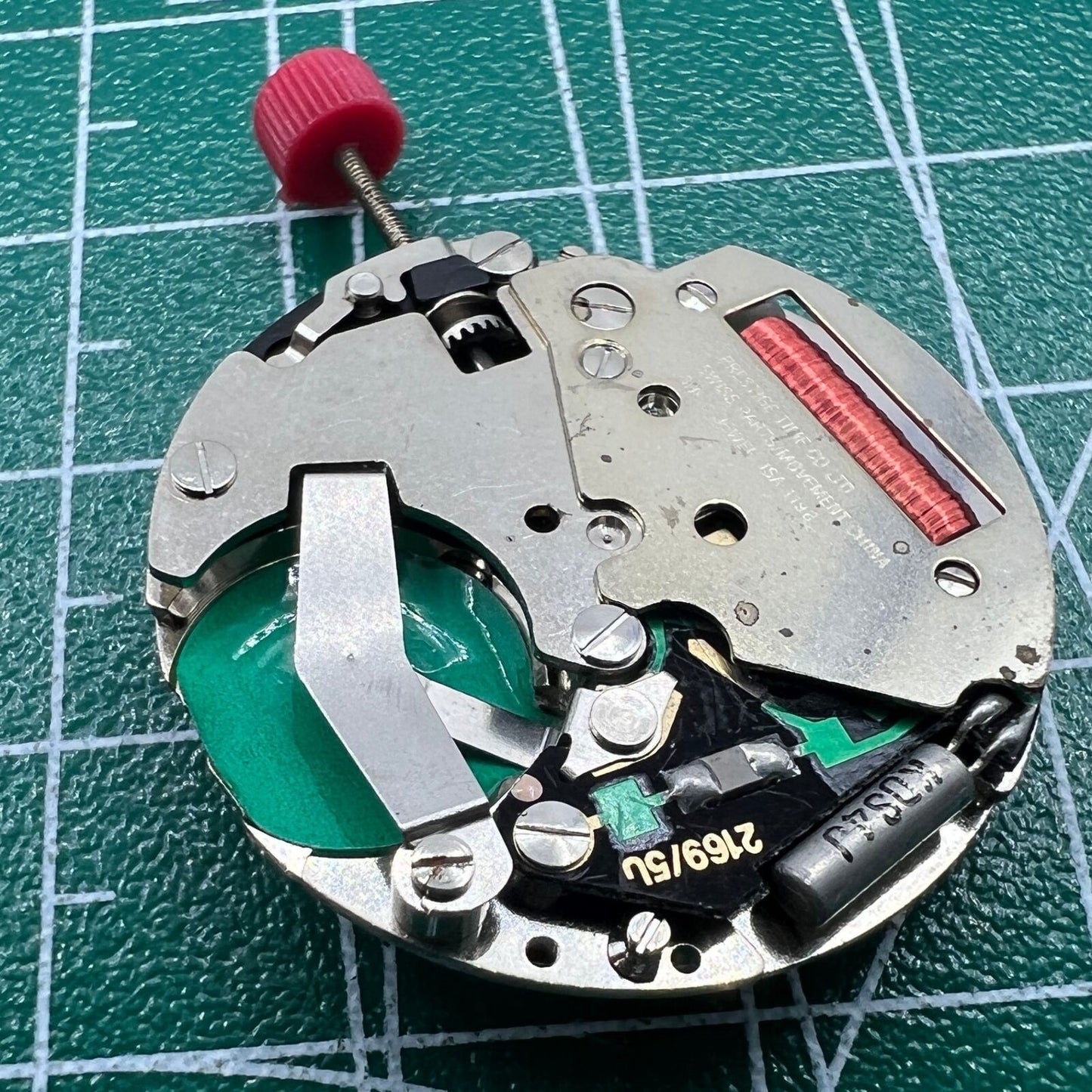 Wholesale ISA 1198 quartz watch movement featuring Swiss precision and moon star phase display by ISA.