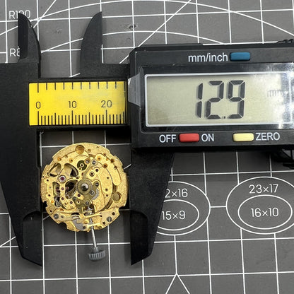 Golden Plated Automatik Uhrwerk Miyota Citizen 82S5 Mechanisch