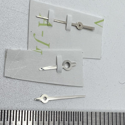 Aiguilles de montre argentées à 3 aiguilles pour mouvement à quartz Ronda 763 9,5 mm/9 mm/6 mm 