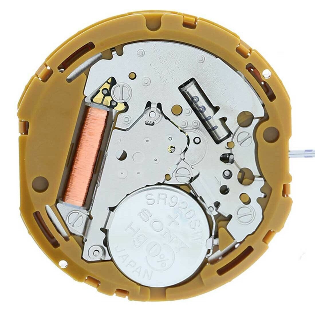 Miyota GP52 Japan Quartz Movement watch accessory, precise timekeeping for repairs and replacements.