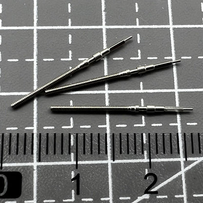 Watch winding stems compatible with Seiko 7S26 7S36 movements for precise repairs.