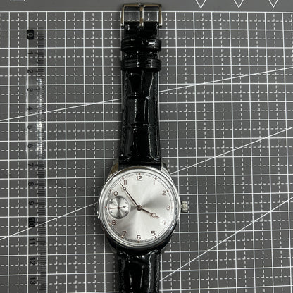 42mm Men Watch Seagull ST3600 Manual Chain Up Mechanical Movement