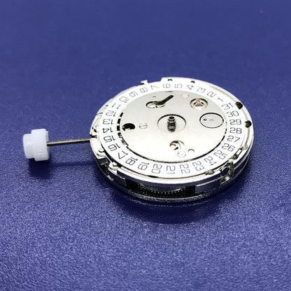 Chinesisches automatisches mechanisches Uhrwerk 4813, versilbert, 3 Zeiger