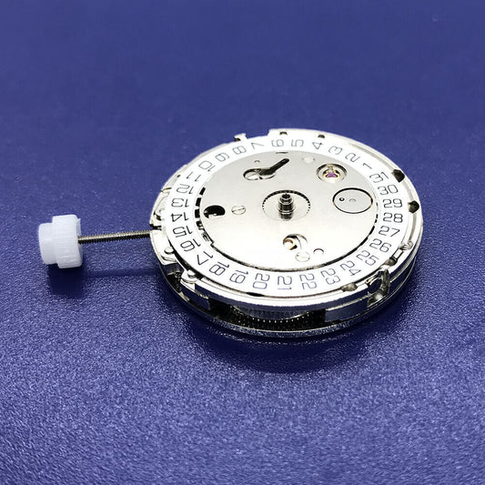 Chinesisches automatisches mechanisches Uhrwerk 4813, versilbert, 3 Zeiger