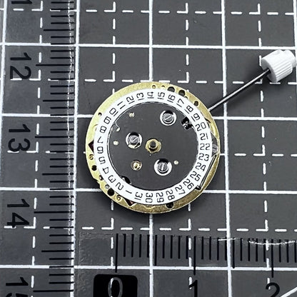 Swiss ISA 222 Quarzwerk watch movement with 2 hands, no calendar, precision accessory by Swiss ISA.
