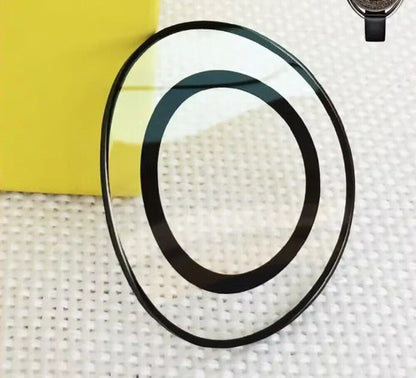 Colorful mineral crystal watch glass for SWA models 5519450, 5519447 by SWA brand