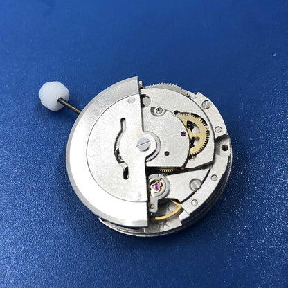 DG2813 Automatisches mechanisches Uhrwerk, kleine Sekunde bei 9, Einzelkalender, Silber