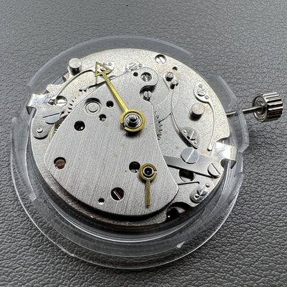 Tianjin Seagull TY2711 watch movement displaying intricate automatic mechanical components and craftsmanship.