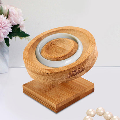 Bamboo Bracelet Bangle Display Tray Stand Holder Birthday Gift for Retail Shop
