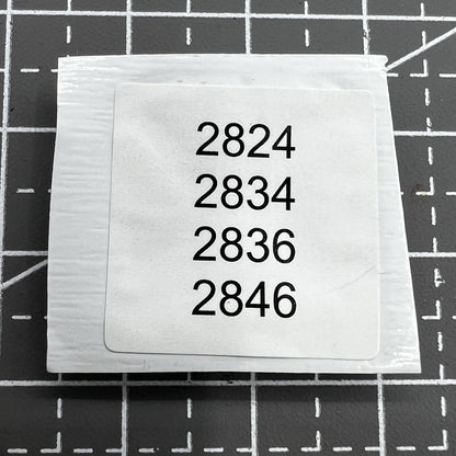Plate Cap Jewel Generic for Movement ETA/Seagull 2836/2834/2824