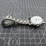 31mm China Made Beijing Double Rhomb Manual Mechanical Watch 3 Hands Silver Case