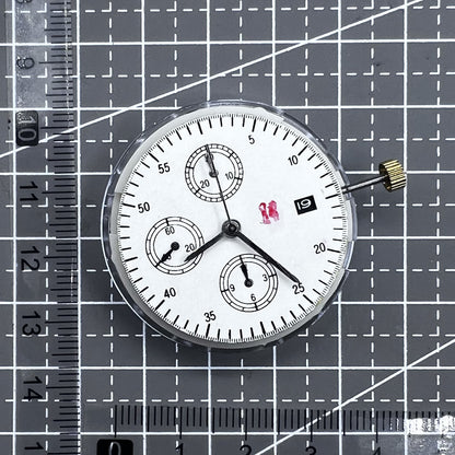 Dandong 7750 Mechanical Movement Date At 3 Small Second At 6/9/12