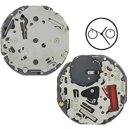 Montre Seiko SII VH64 VH64A fabriquée au Japon, mouvement à quartz